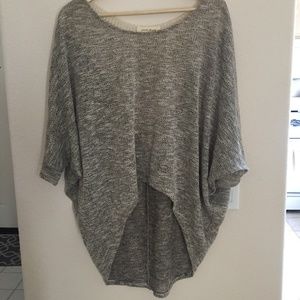 Painted Threads - Dolman Crochet Back Low High